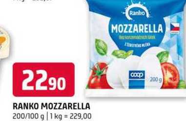 Ranko Mozzarella 200/100g