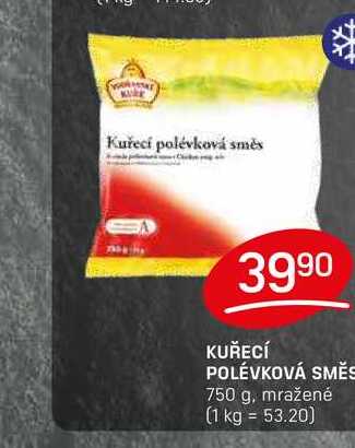 KUŘECÍ POLÉVKOVÁ SMĚS 750 g