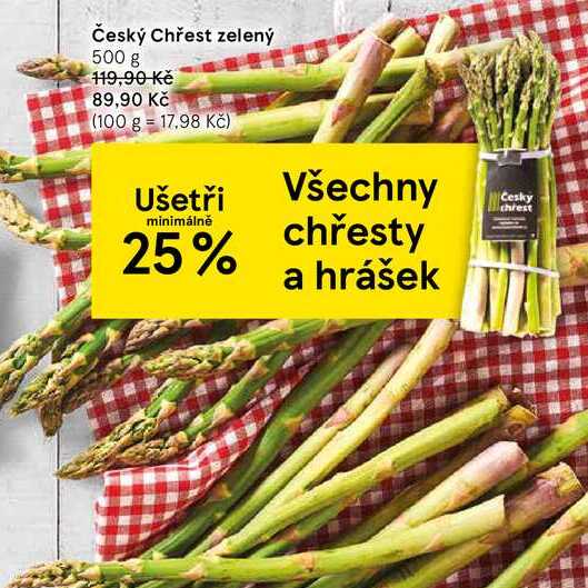 Český Chřest zelený, 500 g 