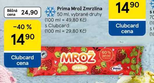 Prima Mrož Zmrzlina, 50 ml 