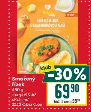 Smažený řízek 450 g