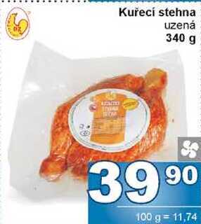 Kuřecí stehna uzená 340 g