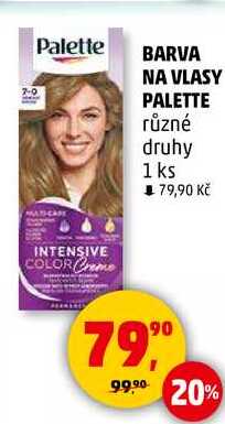 BARVA NA VLASY PALETTE různé druhy, 1 ks