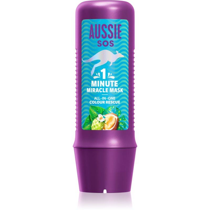 Aussie 1 Minute Miracle Color Rescue ošetřující maska pro barvené vlasy 250 ml