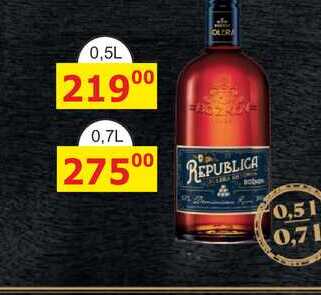 Božkov Republica Exclusive 0,7l