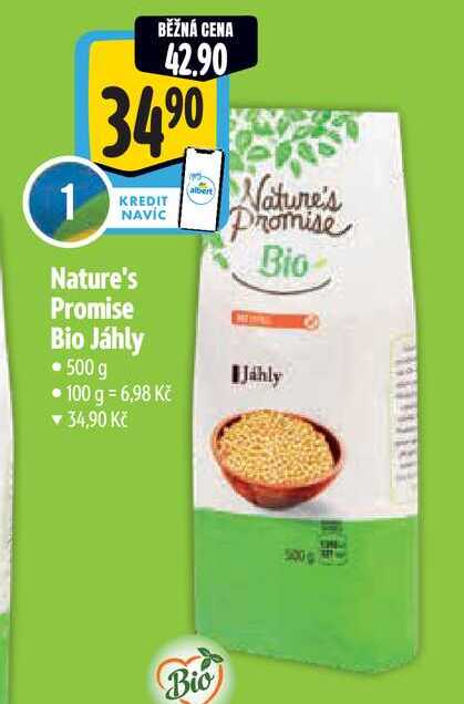  Nature's Promise Bio Jáhly 500 g 