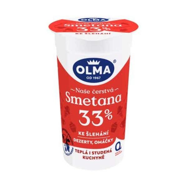 Olma Smetana ke šlehání (33%)