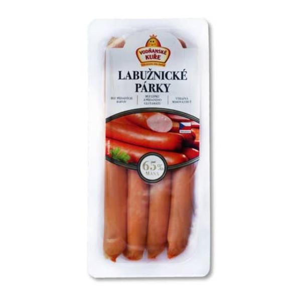 Vodňanské Kuře Labužnické párky