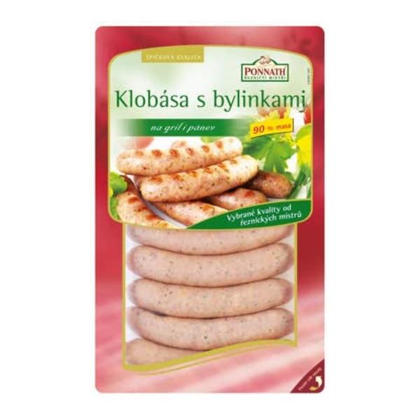Ponnath Klobása s bylinkami