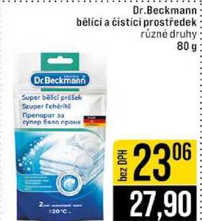 Dr.Beckmann bělici a čistici prostředek různé druhy 80 g 