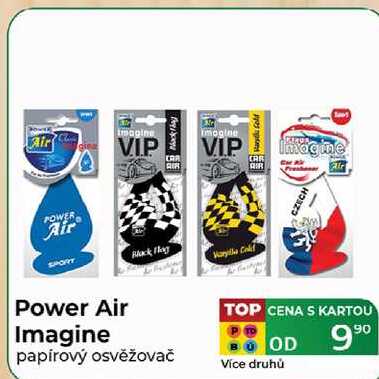 Power Air Imagine papírový osvěžovač  