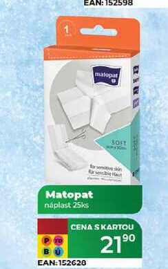 Matopat náplast 25ks 