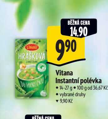   Vitana  nstantní polévka 14-27 g 