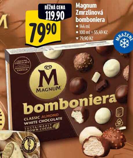 Magnum Zmrzlinová bomboniera, 144 ml