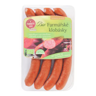 Bio Farmářské klobásky, 200 g 