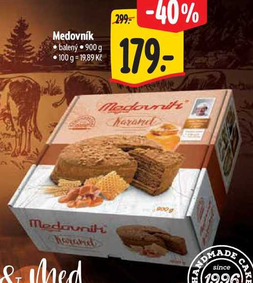 Medovník, 900 g