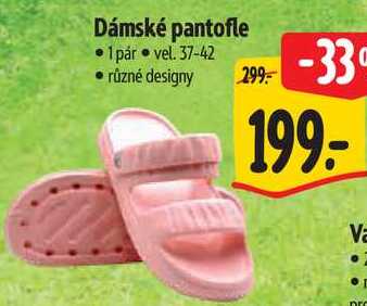 Dámské pantofle 