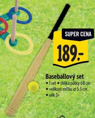 Baseballový set 