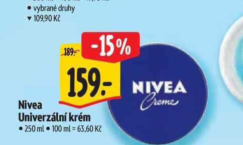  Nivea Univerzální krém 250 ml  