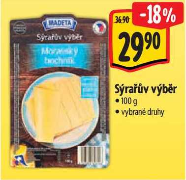 Sýrařův výběr, 100 g 