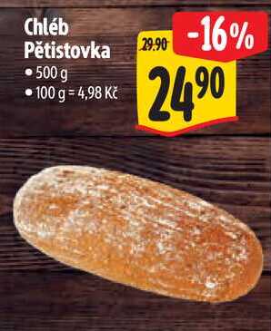 Chléb Pětistovka, 500 g
