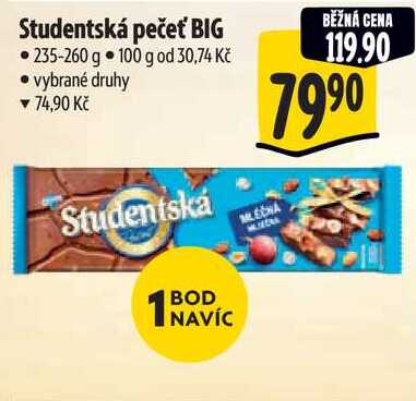 Studentská pečeť BIG, 235-260 g