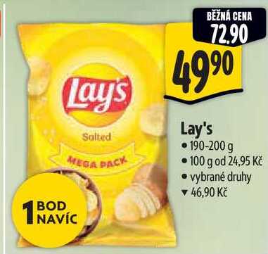 Lay's, 190-200 g 