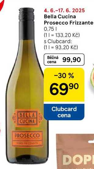 Bella Cucina Prosecco Frizzante, 0,75 l