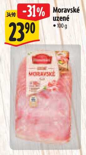 Moravské uzené, 100 g