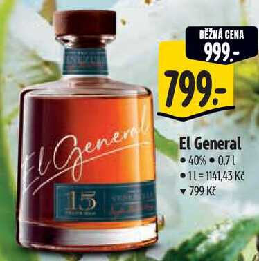El General, 0,7 l