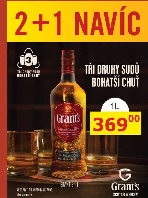 Grant's Triple Wood 1l 40% 