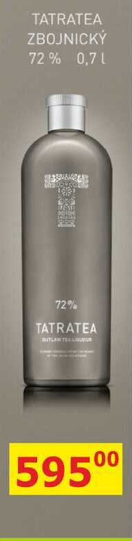 TATRATEA ZBOJNICKÝ 72% 0,7L