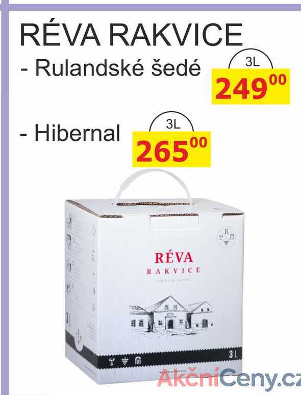 RÉVA RAKVICE - Rulandské šedé 3l
