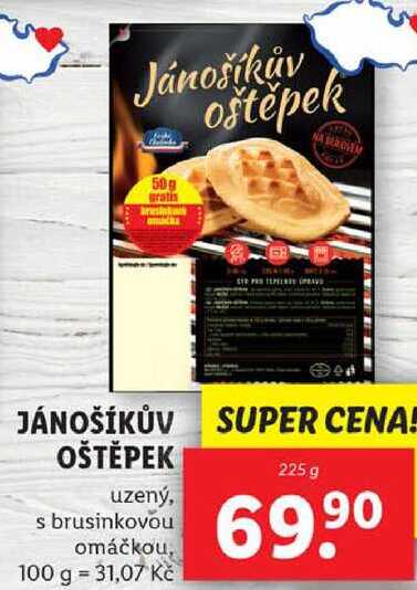 JÁNOŠÍKŮV OŠTĚPEK, 225 g