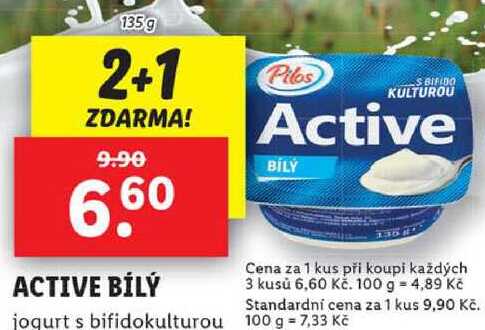 ACTIVE BÍLÝ, 135 g