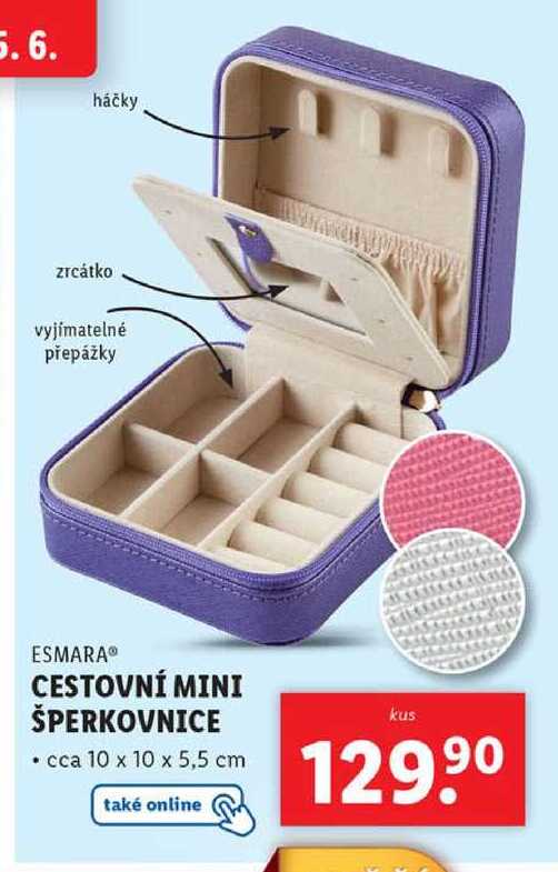 CESTOVNÍ MINI ŠPERKOVNICE 
