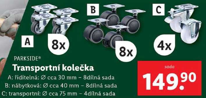Transportní kolečka 