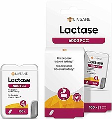 LIVSANE Lactase 6000 FCC 100 tablet