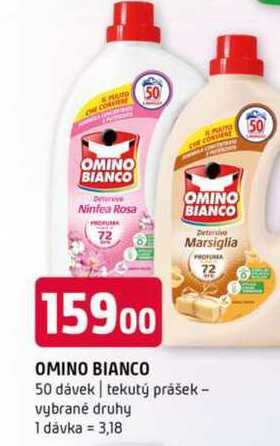 Omino bianco 50 dávek tekutý prášek vybrané druhy