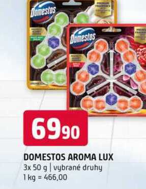 Domestos aroma lux 3x 50 g vybrané druhy 