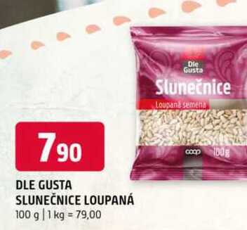 Die Gusta Slunečnice Loupana 100g 