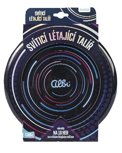 Svítící létající talíř, 1 KS