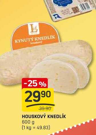 HOUSKOVÝ KNEDLÍK 600 g