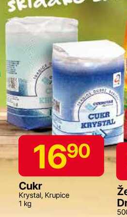 Cukr Krystal, Krupice 1 kg  