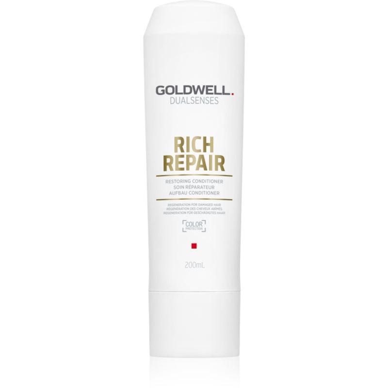 Goldwell Dualsenses Rich Repair obnovující kondicionér pro suché a poškozené vlasy 200 ml