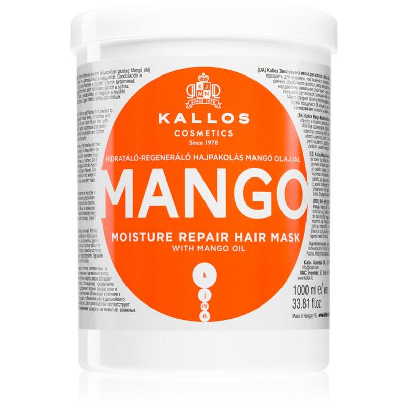 Kallos KJMN Professional Mango posilující maska s mangovým olejem 1000 ml