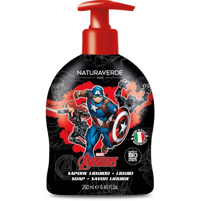 Marvel Avengers Liquid Soap tekuté mýdlo na ruce pro děti Calendula and Chamomile extracts 250 ml
