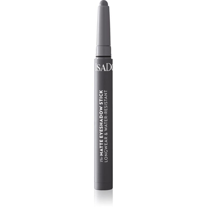 IsaDora The Eyeshadow Stick Matte dlouhotrvající oční stíny v tužce s matným efektem odstín 64 Smoky Grey 1.2 g