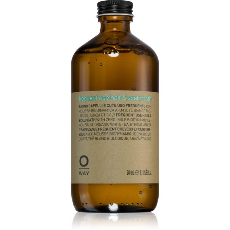 Oway dailyAct Hair & Scalp Bath jemný šampon ke každodennímu použití na vlasy a vlasovou pokožku 240 ml
