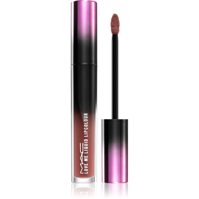 MAC Cosmetics Love Me Liquid Lipcolour krémová rtěnka se saténovým finišem odstín Laissez-Fiare 3.1 ml